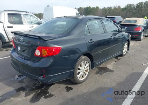 2010 Toyota Corolla S from USA, damaged, VIN 2T1BU4EE9AC435163